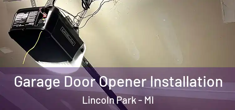  Garage Door Opener Installation Lincoln Park - MI